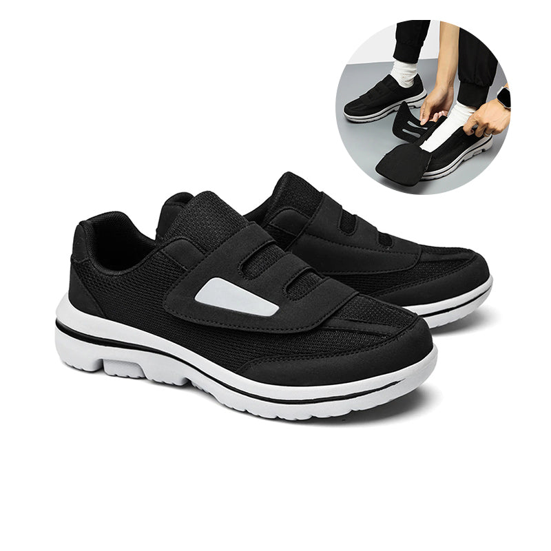 Ortopediska skor för breda och svullna fötter-Hemnix-Svart-35-Hemnix