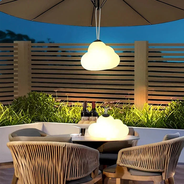 NimbusGlow – Moln-inspired outdoor pendant lamp for dreamy evenings Carvallo