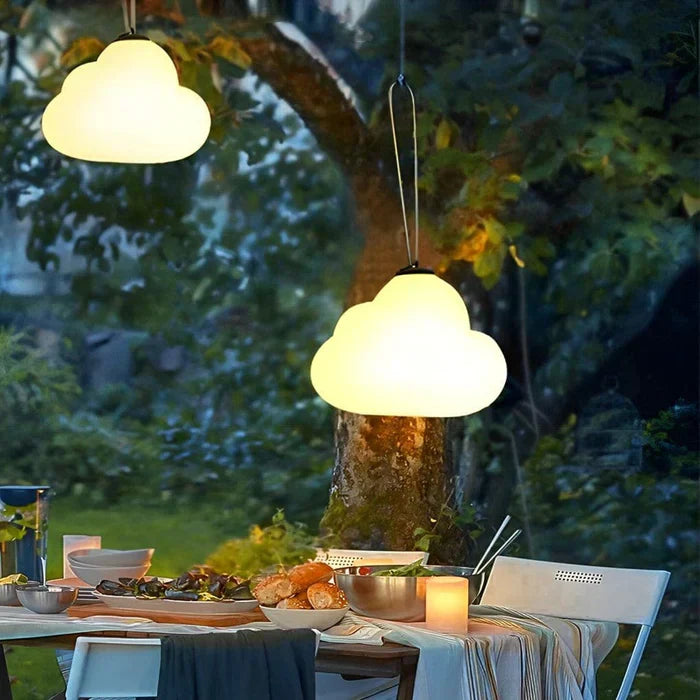 NimbusGlow – Moln-inspired outdoor pendant lamp for dreamy evenings Carvallo