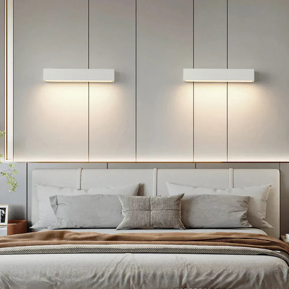 Carvallo Vattentät LED Utomhusvägglampa | Energisparande & Modern | För Trädgård, Terrass & Fasad | Vit Carvallo