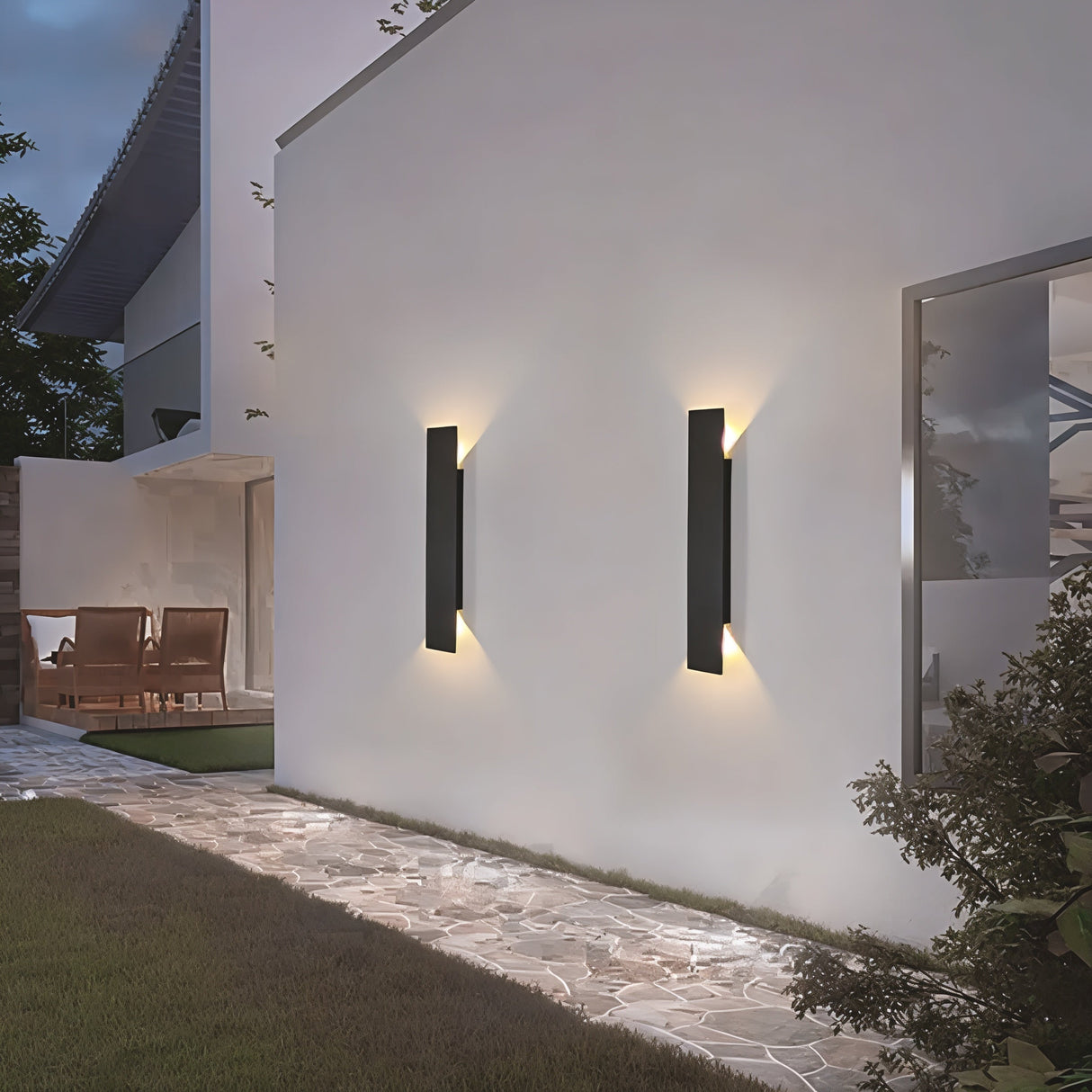Vägglampa Aluminium Utomhus LED Carvallo