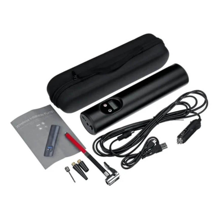 Bärbar Elektrisk Luftkompressor Med Digitaldisplay Carvallo