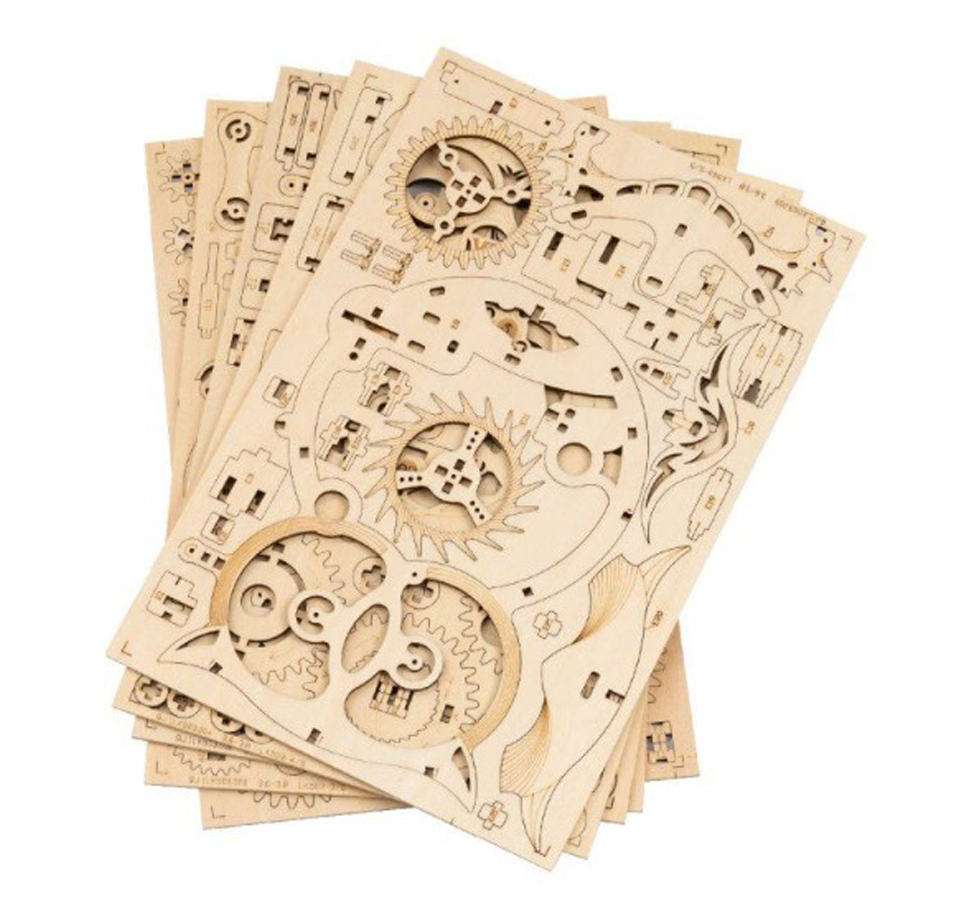 OwlCraft - 3D Uggla Pussel för Inredning Carvallo