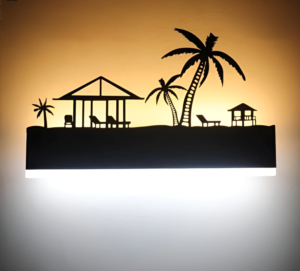 LED Vägglampa I Svart – Dekorativ Och Modern | För Vardagsrummet Carvallo