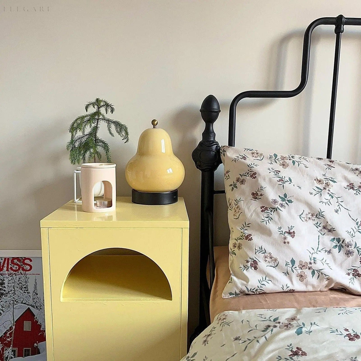 Pear - Elegant och stilren uppladdningsbar bordslampa Carvallo