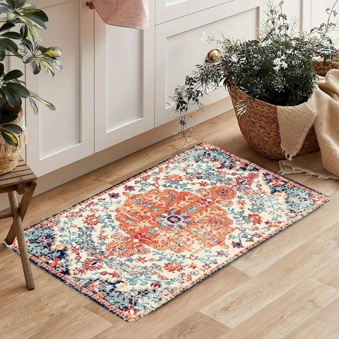 Vintage Bloom Komfort Anti-Trötthets Köksmatta Carvallo