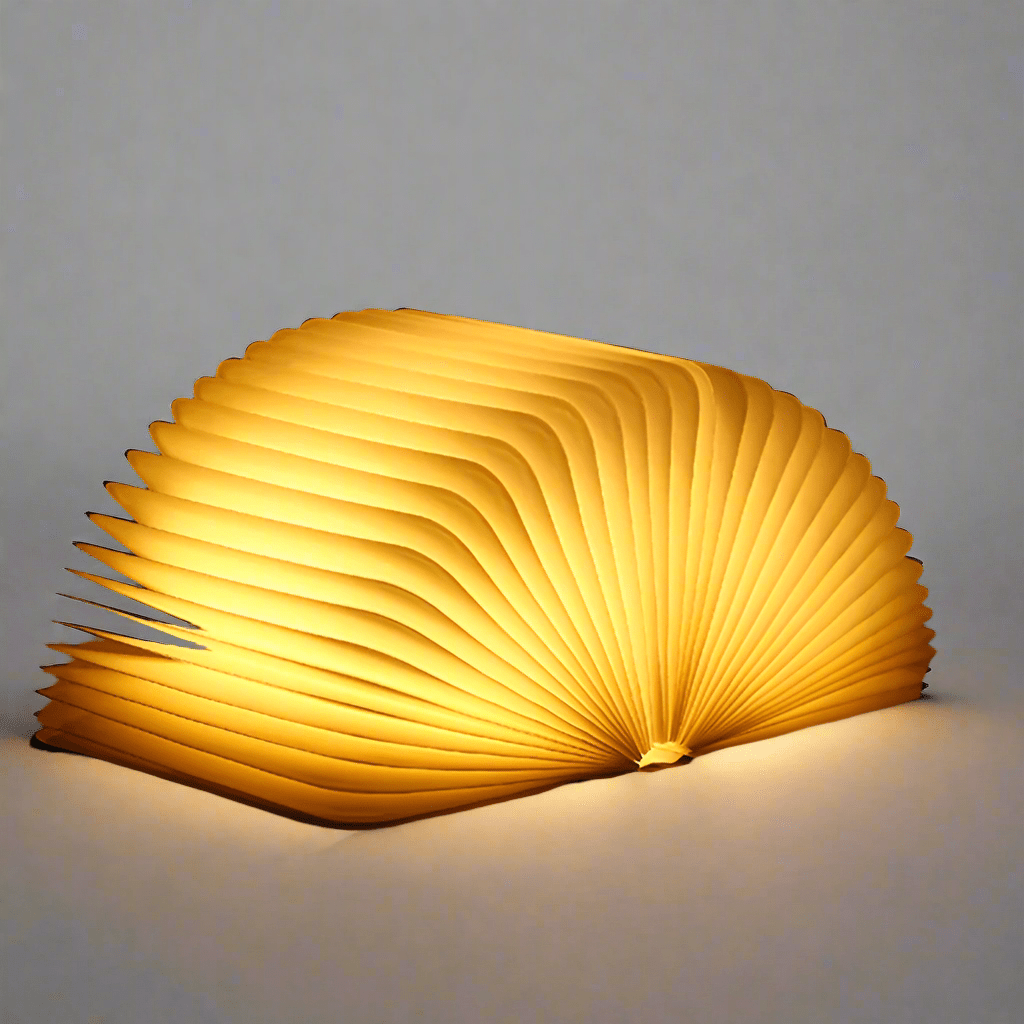 Trä Förhäxad Bok Lampa Carvallo