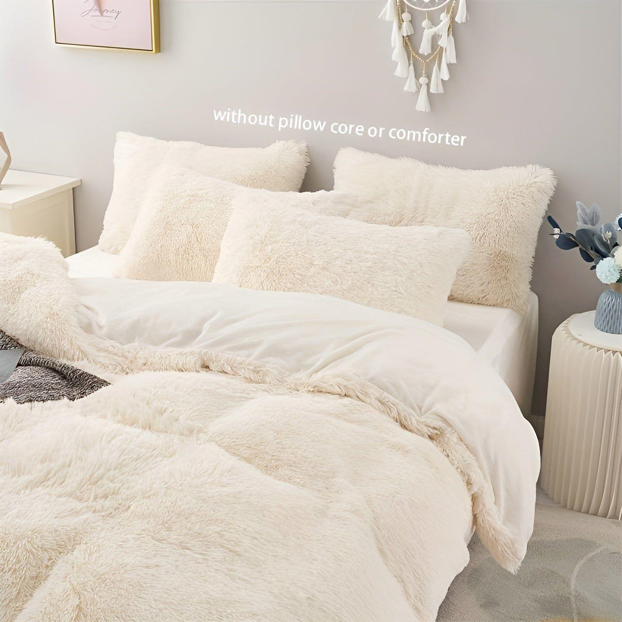 PlushSleep Set - Varm Pläd Förstärkt Vintersängkläder Set Carvallo