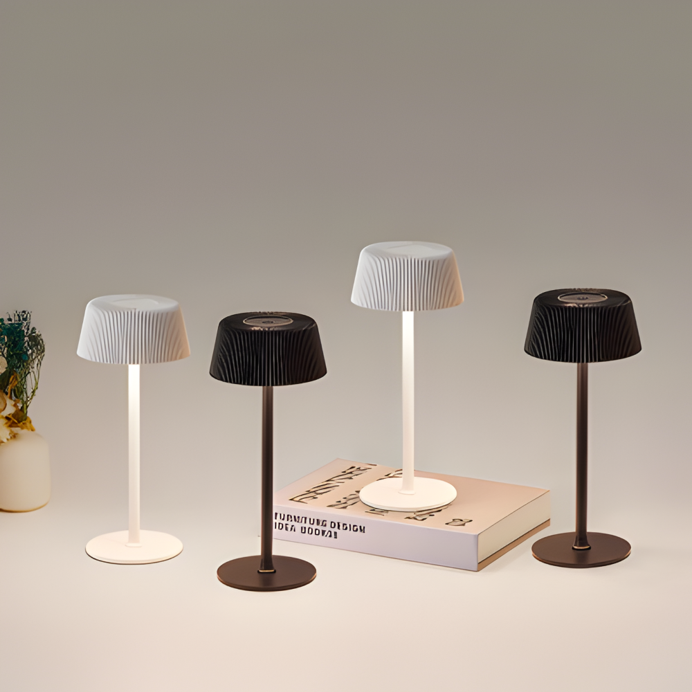 Lumière Touch Bordslampa – Uppladdningsbar Trådlös LED i Modern Design Hemnix