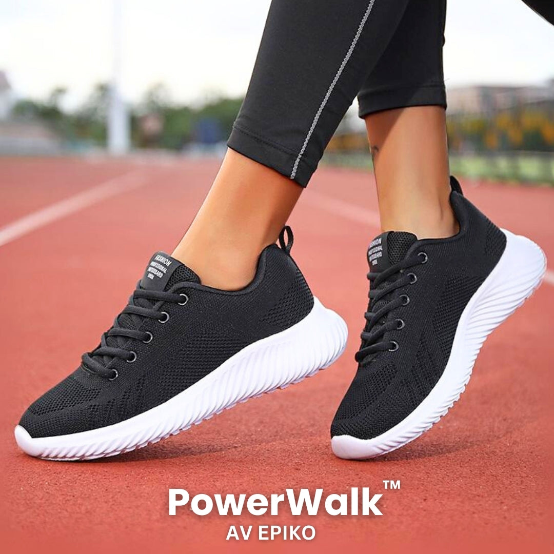 PowerWalk™ Ortopediska löparskor-Hemnix-Svarta-36-Hemnix