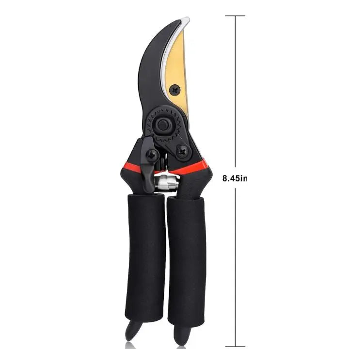 Ergonomisk trädgårdssax – Slitstarkt rostfritt stål för exakt beskärning MILA Sverige