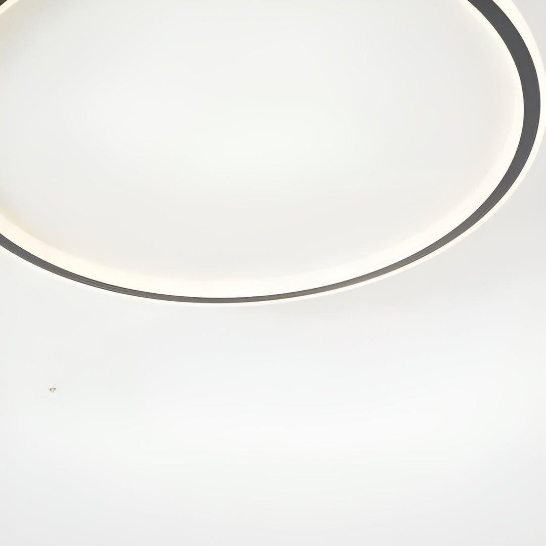 Rund LED-taklampa – Varmvitt ljus för en mysig atmosfär i vardagsrummet Carvallo