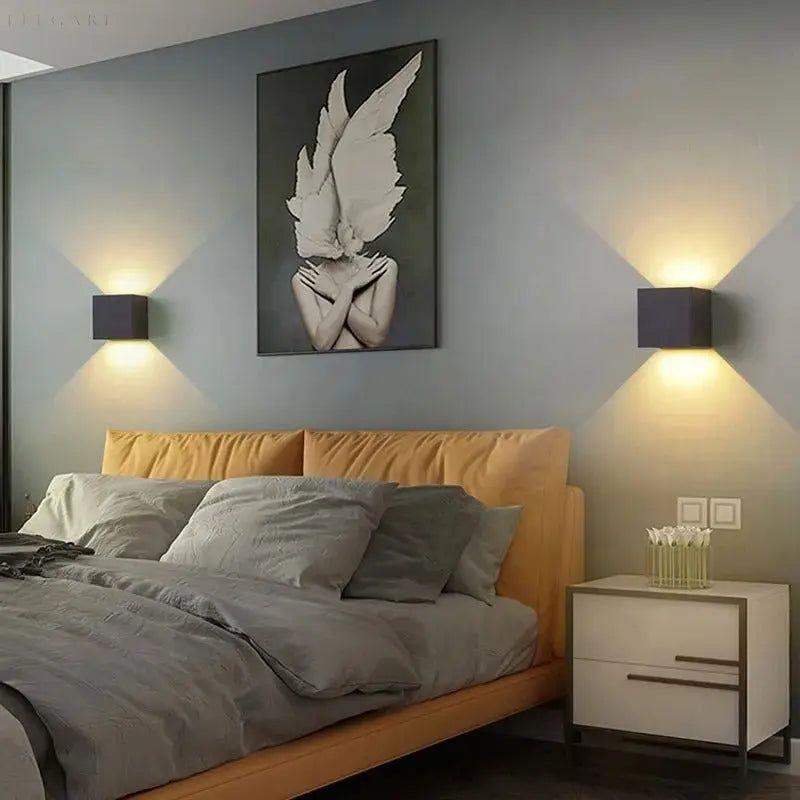 Radiant Glo- Trådlös Minimalistisk Vägglampa Carvallo