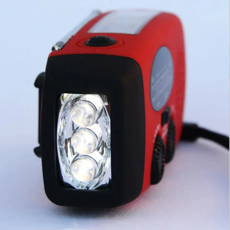 Nödradio | Solhandvevad kraftcentral för camping Carvallo