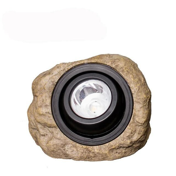 Realistiska Stenformade Utomhus Solenergilampor Carvallo