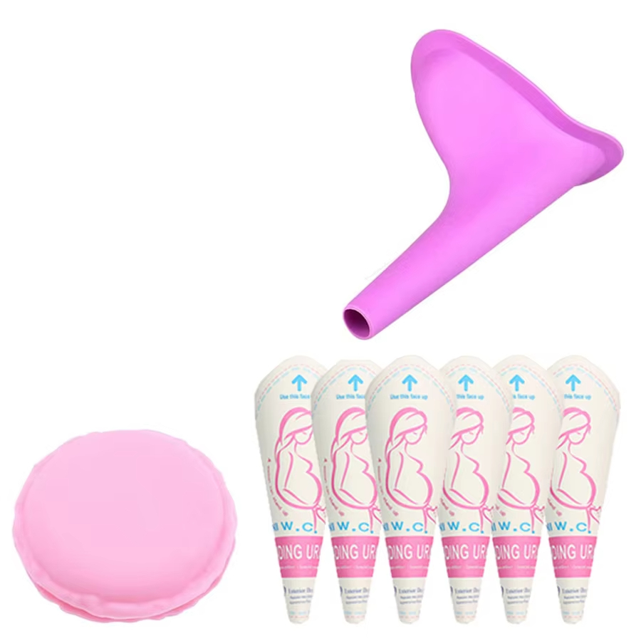 Portabel Urinal (Kvinna)-Hemnix-Rosa-Hemnix