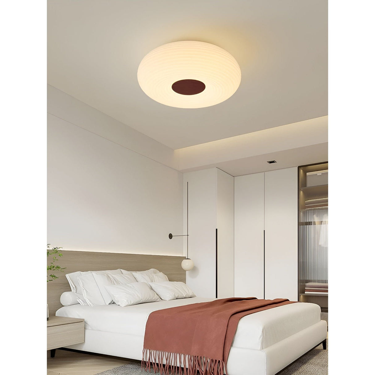 Rund LED Taklampa – Modern, Nordisk Design | Energibesparande & Platt Carvallo