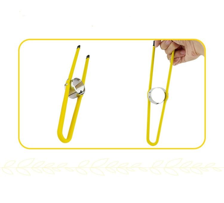 Royallure Rostfritt Stål Majskolvsskalare – Slät, Rörfri Kärnavlägsnande, Kompakt & Ergonomisk Carvallo