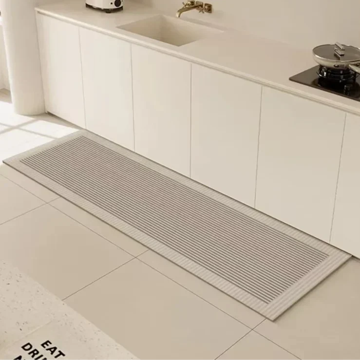 Royallure Enkel Stil Diatomit Entré Kök Badrum Hem Dekor Vattentät Antiglidsmatta Matta Mats Carvallo