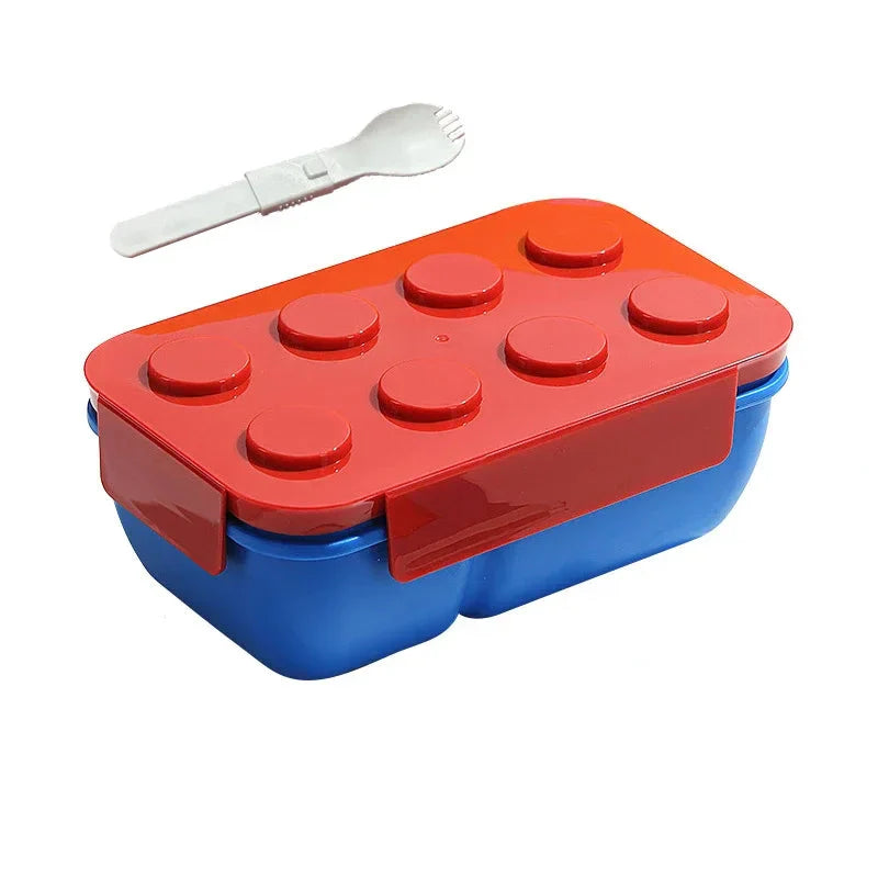 Royallure Dubbel Lager Bento Lunchlåda - Bärbar Lunchlåda med Delad Design för Studenter och Kontor Carvallo