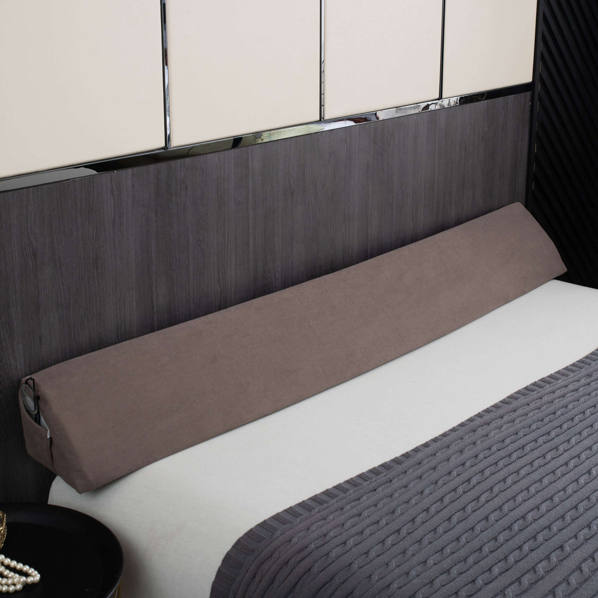 Royallure Premium Gap-Filler Wedge Pillow – Säng Huvudgavel Gap Stoppare & Upphöjd Ryggstöd Carvallo