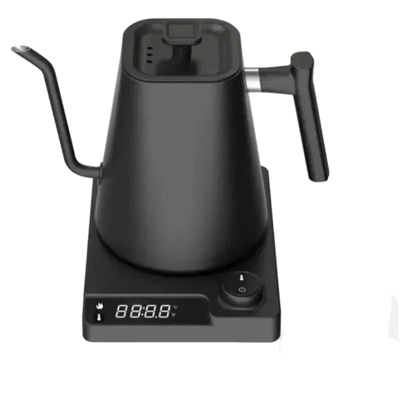 Royallure Elektrisk Gåsnackskanna med Temp Kontroll, Rostfritt Stål Kaffekanna Carvallo