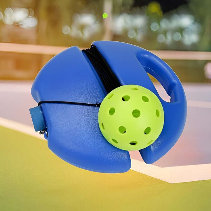 Royallure Luminous Pickleball Trainer med Extra-Greppande Bas & Luminös Boll Carvallo