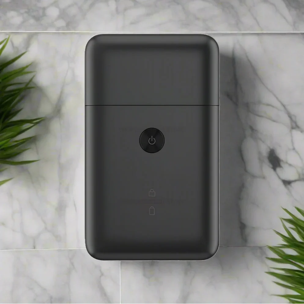 Royallure Elektrisk Rakapparat Dubbel Blad med Hög Hastighet Motor, IPX7 Vattentålig Rakkniv Carvallo