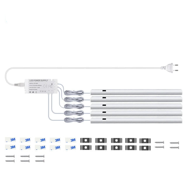 Royallure Kök LED Under-Skåp Ljus med Hand Scan Rörelsesensor, Plug-In Carvallo