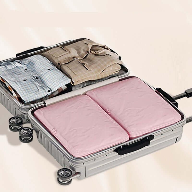 Royallure Kompressionsförvaringspåsar – Vattenavvisande Nylon, Lätt-Dragkedja, Förvaring för Garderob & Resa Carvallo