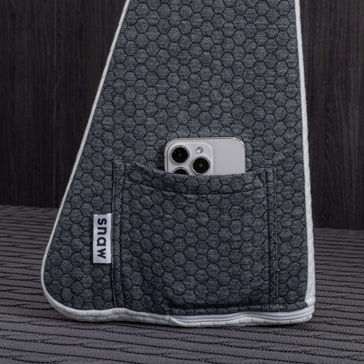 Royallure Deluxe Lutande Reflux Kudde – Minnesskum, Svalkande Överdrag, Multi-Stöd Carvallo