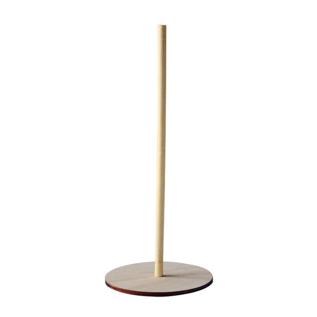 Royallure Trä Donut Ställ och Hållare för Att Visa Donuts, Muffins och Desserter Carvallo