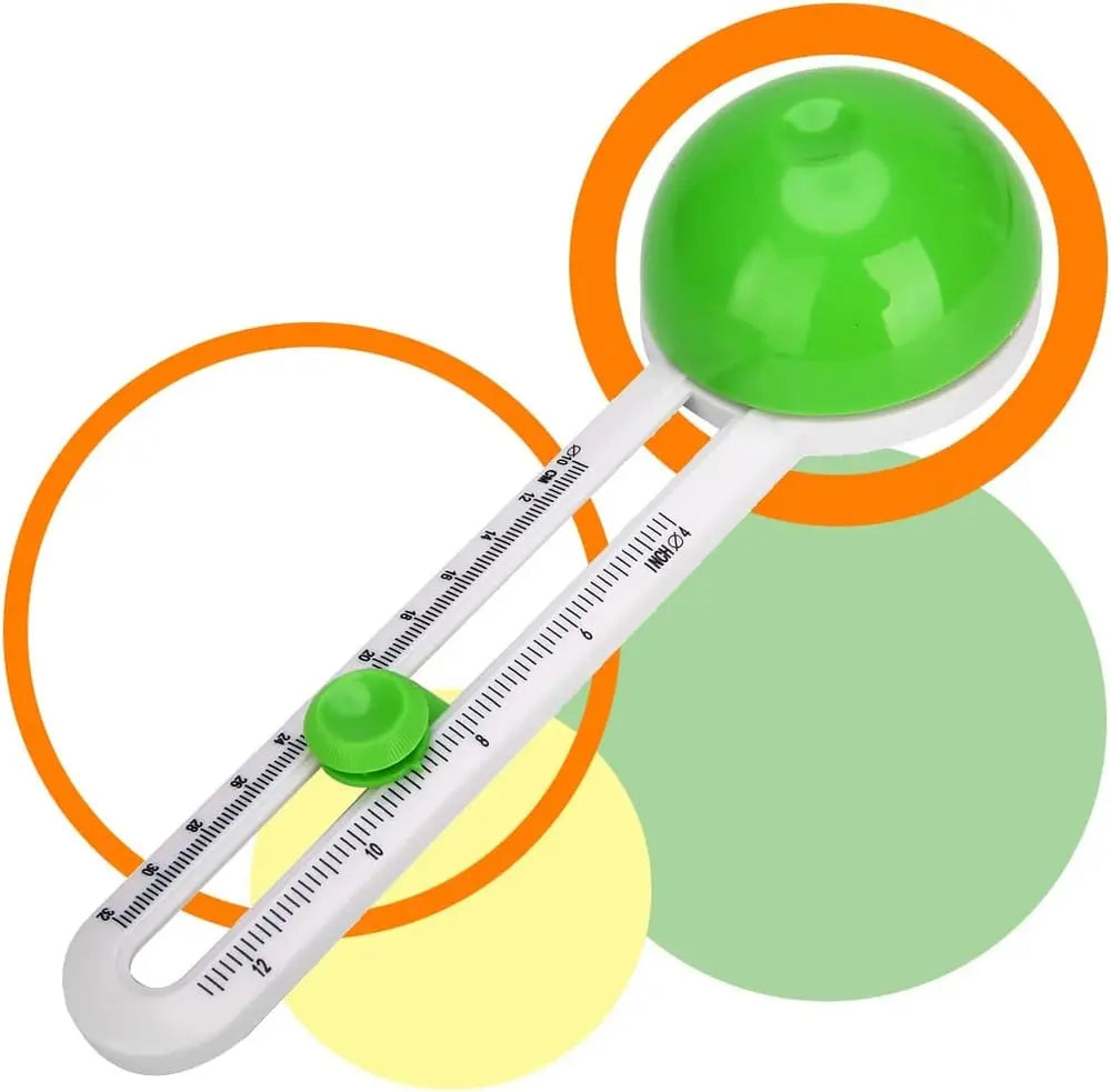 Justerbar cirkelskärare – Precisionsblad för rena cirkelsnitt MILA Sverige