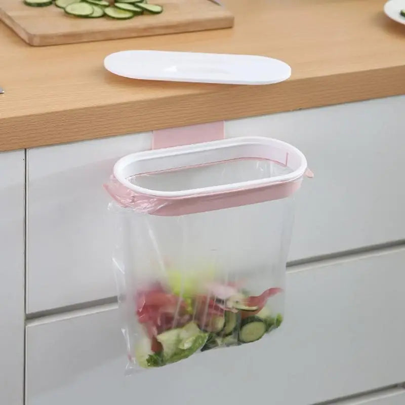 Carvallo Cleanuvo ClipBin | Med lock & ringfäste | För upphängning på skåpdörrar | Återanvändbar & tvättbar Carvallo