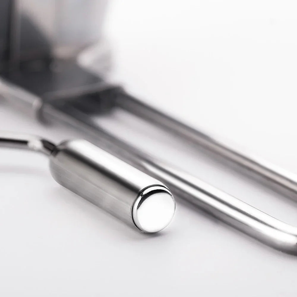 Carvallo HerbaCut Inox | Manuell rostfri kvarn för persilja, koriander & örter | 1 styck | Kompakt & Rostfri Carvallo