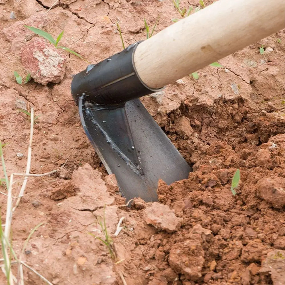 Carvallo Trädgårdshacka | Manganstål | Ogräsborttagare & Planteringshjälp | Robust & Multifunktionell Carvallo