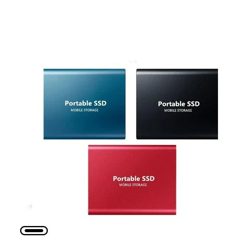 Carvallo Ultra Extern SSD | USB 3.1 Typ-C | Upp till 1000 MB/s | 500 GB / 1 TB / 2 TB | Kompakt & Stöttålig Carvallo