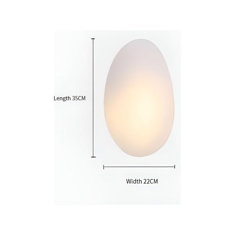 AuroraGlass Light - Nordisk glasfönster vägglampa Carvallo