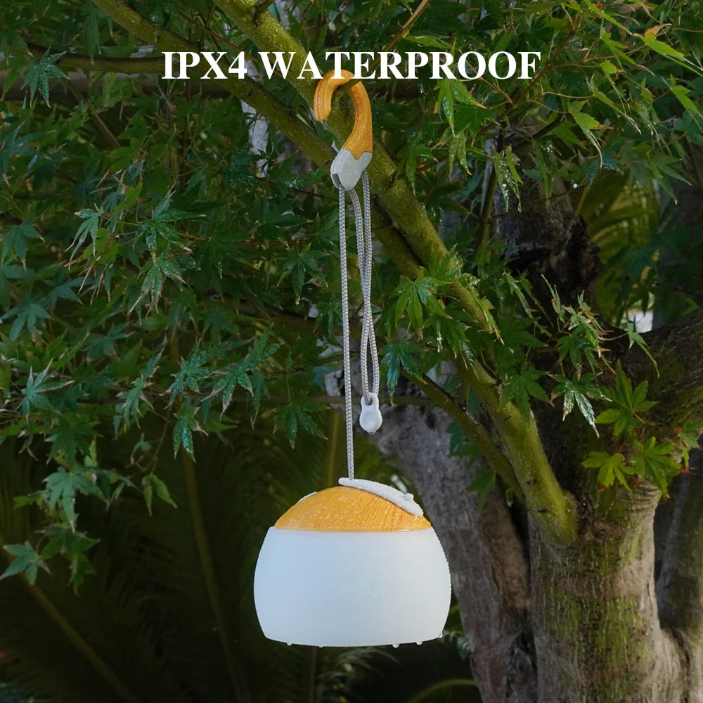 Carvallo WanderLicht Retro | USB-uppladdningsbar | 3600 mAh batteri | Upp till 12h ljusduration Carvallo