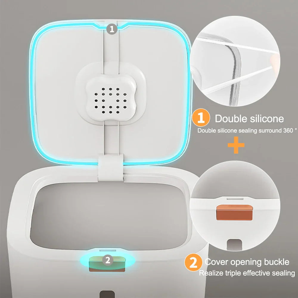 Carvallo GrainGuard | 5–10 kg kapacitet | Lufttät & Transparent | Med mätkopp & insyns fönster Carvallo