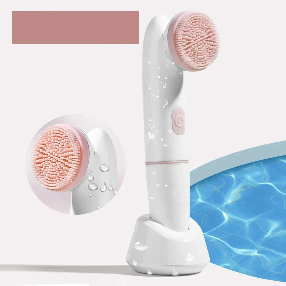 Ansiktsrengöring Silikonborste Huds Massageapparat Carvallo