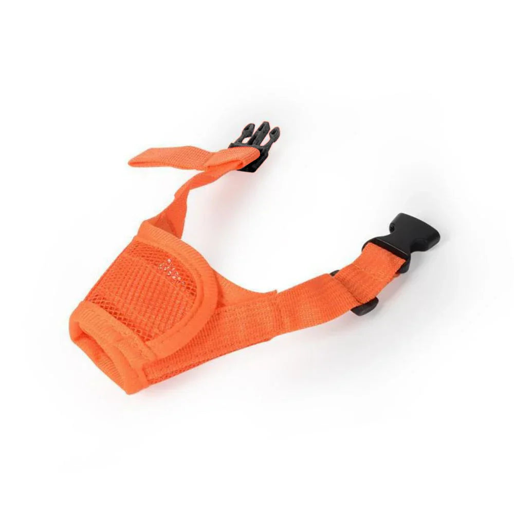 BellStop+ | Ventilerad hundekorg | Justerbar nylonkorg | Anti-bark och anti-bite skydd | S-XL storlekar Carvallo