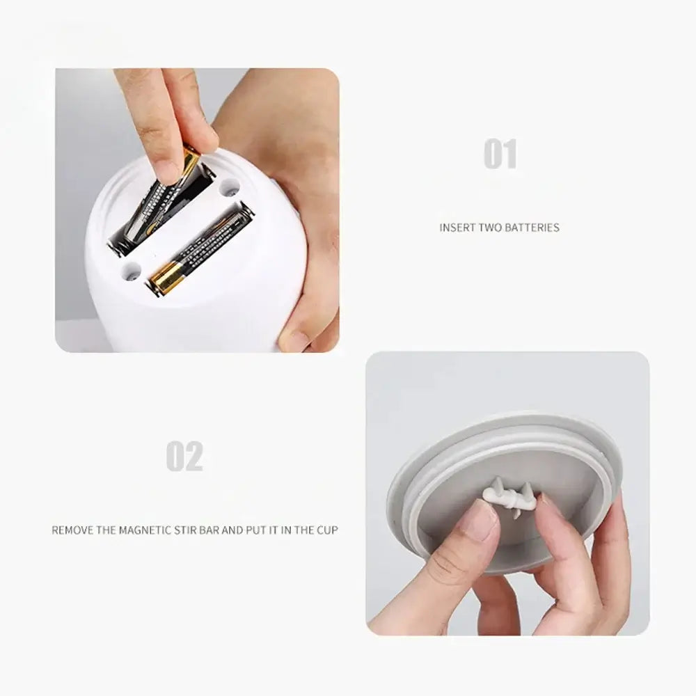 Royallure Automatisk Självrörande Mug med Magnetisk Bas Carvallo