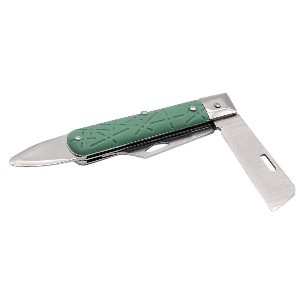 Carvallo Floracut Pro | 3-i-1 Fällkniv | För trädbeskärning & trädgårdsarbete | Rostfria blad Carvallo