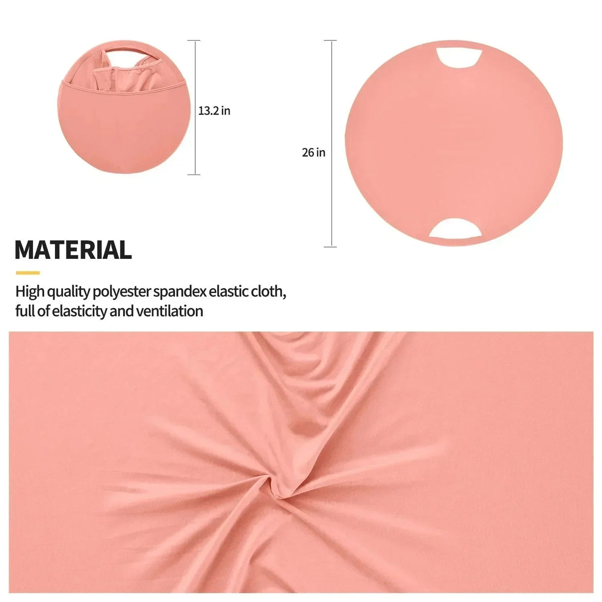 Hopfällbar tvättkorg – Platsbesparande förvaringsväska för kläder och linne MILA Sverige