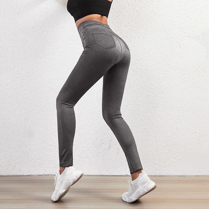 Perfekt passform Jeans Leggings-Clothes for women-Hemnix-Hemnix