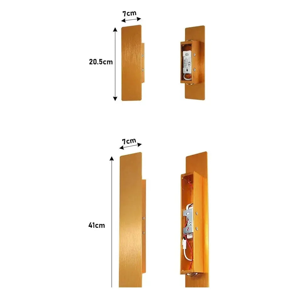 LED-Utevägglampa Aluminium – Väderbeständig & dekorativ för trädgård och terrass Carvallo