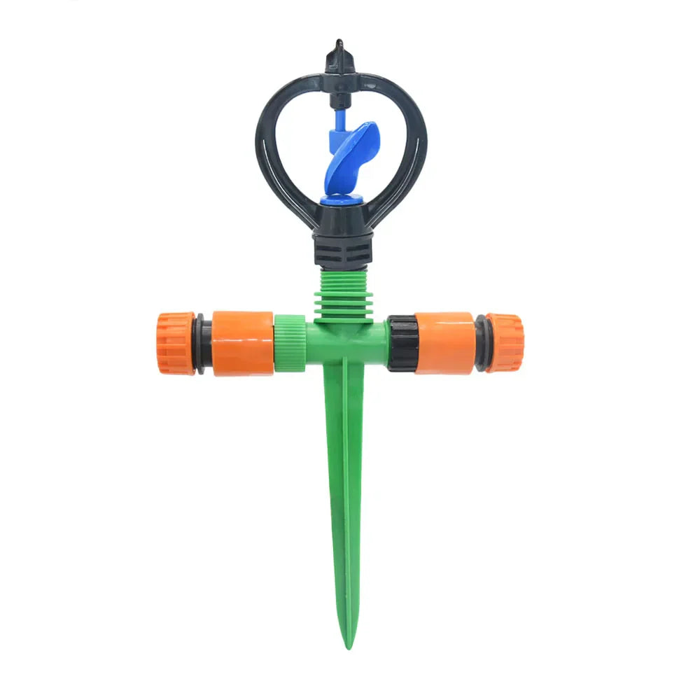 Carvallo Trädgårdssprinkler 360° vridbar | Automatisk bevattning | Vortex-dysor | 4–5 m räckvidd Carvallo