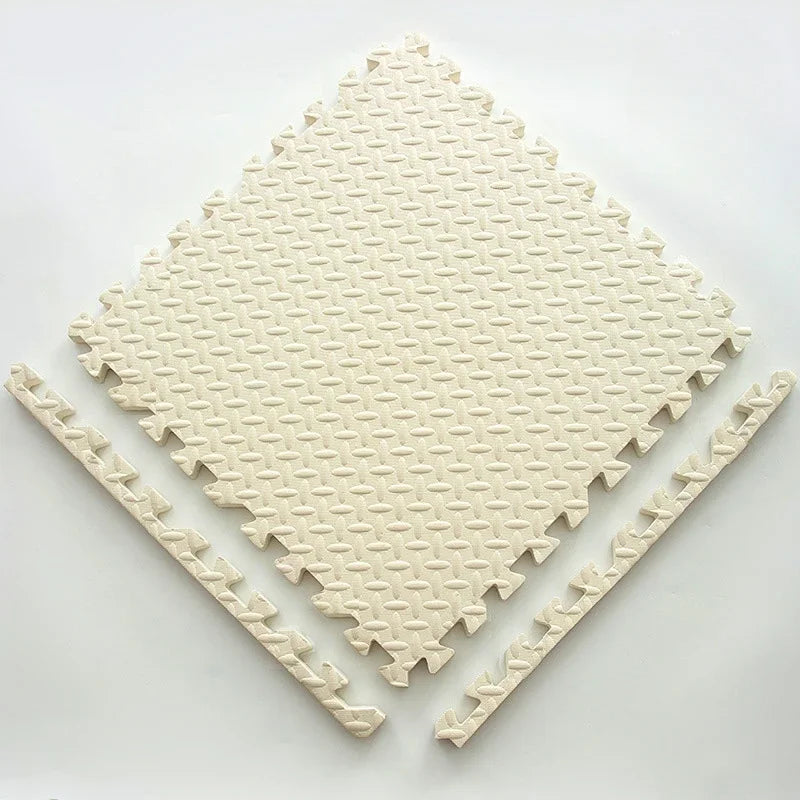 PlayMats – Färgglad skum babylekmatta pussel med låsbart design för barn Carvallo