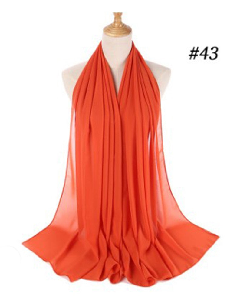 Chiffon Hijab pannband-Clothes for women-Bellasverige-Hemnix